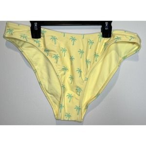 Women's Large Stoney Clover Lane Palm Tree Bikini Bottom ~ NWOT